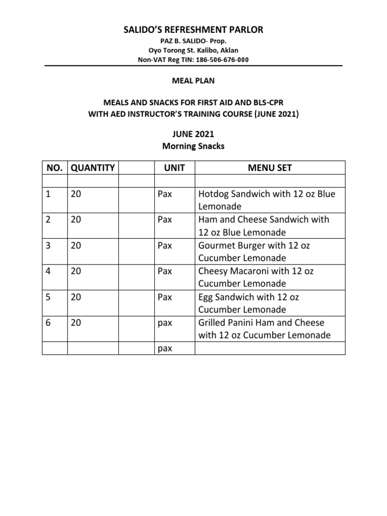 Meal plan redcross final descargar gratis pdf cuisine foods