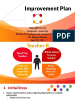 PBL Teacher Performance Plan Pedu 671 1