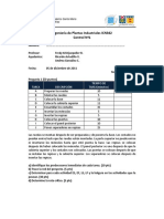 Ingeniería de Plantas Industriales ICN342 Control Nº1