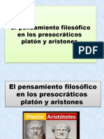 El Pensamiento Filosófico en Los Presocráticos