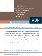 Kel.10-Keterampilan Berfikir Tingkat Tinggi-Pend - Ipa Di SD-PGSD3A