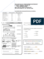 Guía escolar de segundo bimestre con temas de matemáticas, lenguaje, ciencias y más