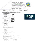 A. Choose The Correct Answer by Crossing (X) A, B or C!