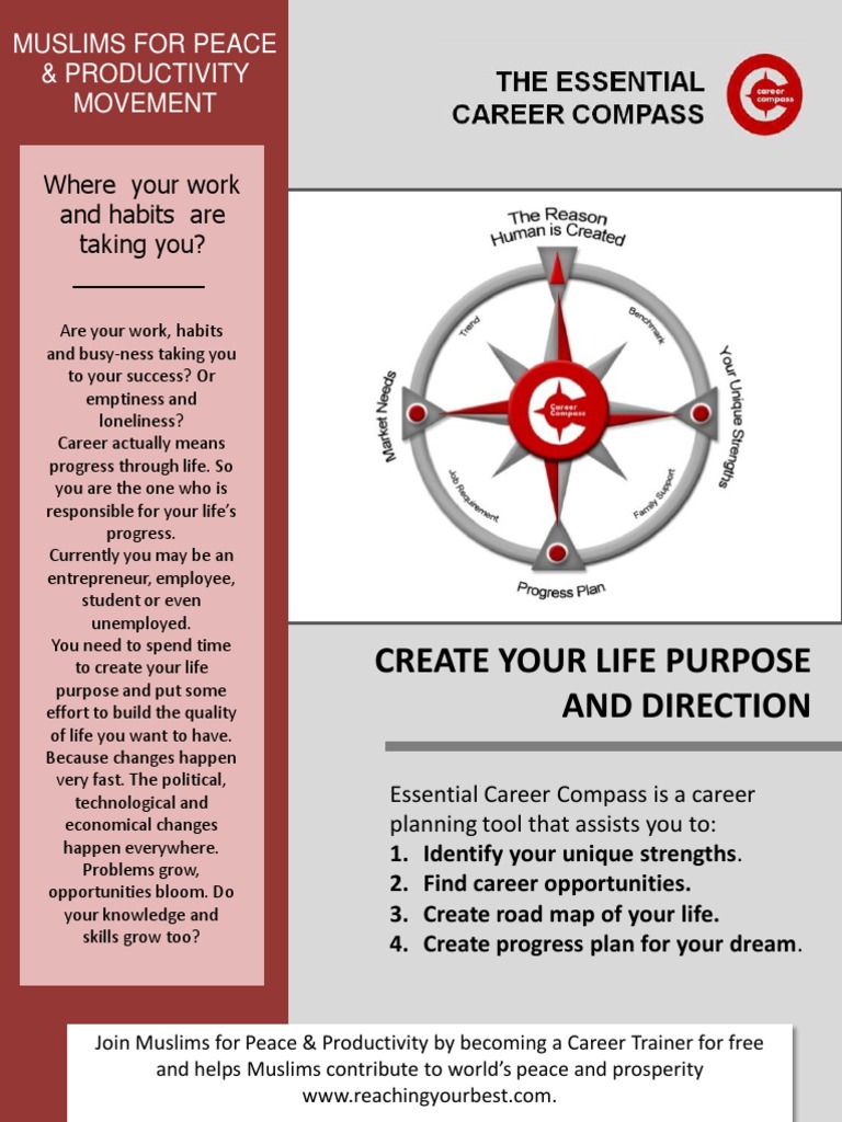 English Version - Creating Career Compass Workbook 2014 | PDF | Goal ...