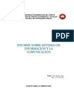 Informe de Sistemas de Informacion y Comunicacion