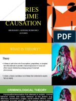 Theories of Crime Causation