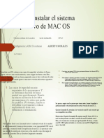Como Instalar El Sistema Operativo de MAC OS