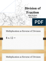 Division of Fraction: Simple and Mixed Mixed To Mixed