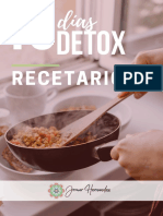 RECETARIO DETOX Con Opciones VEGETARIANAS