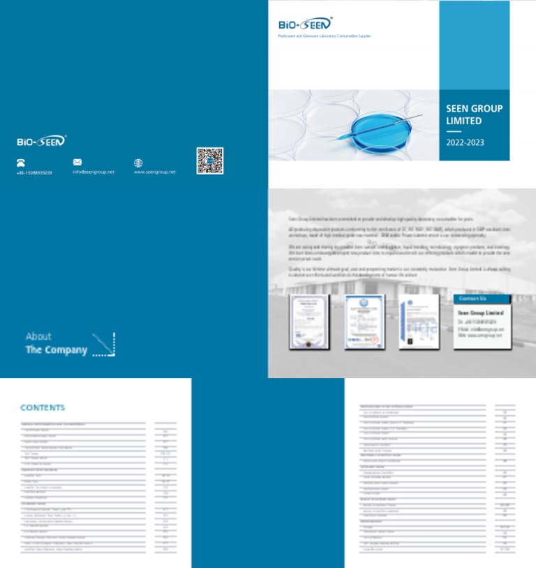 Bioseen Laboratory Consumables Overview | PDF | Laboratories ...