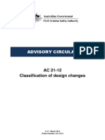 AC 21-12 Classification of Design Changes