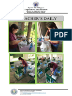 Techers Dininfection Activity