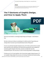 The 7 Elements of Graphic Design, and How To Apply Them - London SEO Services