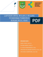 Laporan Awal Bulan PKM Tandun Ii 20 Oktober 2017