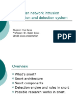 Snort - An Network Intrusion Prevention and Detection System