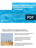 Webinars on proposed headline indicators for post-2020 biodiversity framework