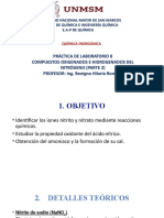 Practica 8 - Compuestos Oxigenados Del Nitrogeno (Parte 2)