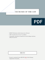 OSTEONECROSIS OF THE JAW: A CLINICAL REVIEW
