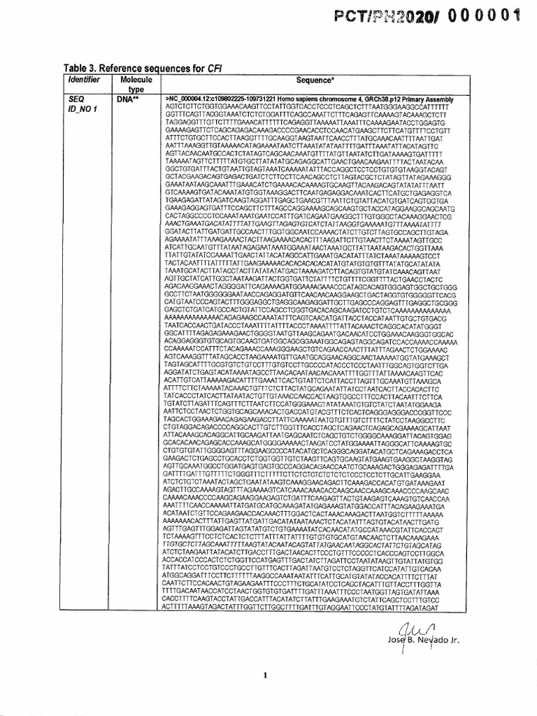 Sequence Listing | PDF