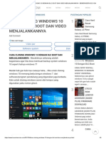 Cara Cloning Windows 10 Dengan DLC Boot