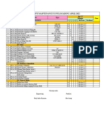 Jadwal PM US Pulo Gadung Bulan April 2022