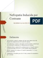 Nefropatía Inducida por Contraste (NIC