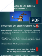 DEONTOLOGÍA DE LOS JUECES Y MAGISTRADOS: CUALIDADES Y PRINCIPIOS ÉTICOS