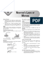 Newton's Laws of Motion