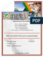 Rapport TP01 RIL Cisco Packet Tracer Prise en Main de Logiciel