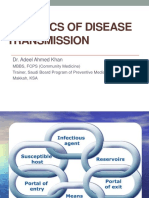 Dynamics of Disease Transmission: Dr. Adeel Ahmed Khan