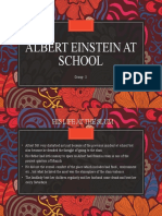 Albert Einstein at School