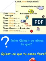 Qu - Est-Ce Que Tu Aimes Faires NEW