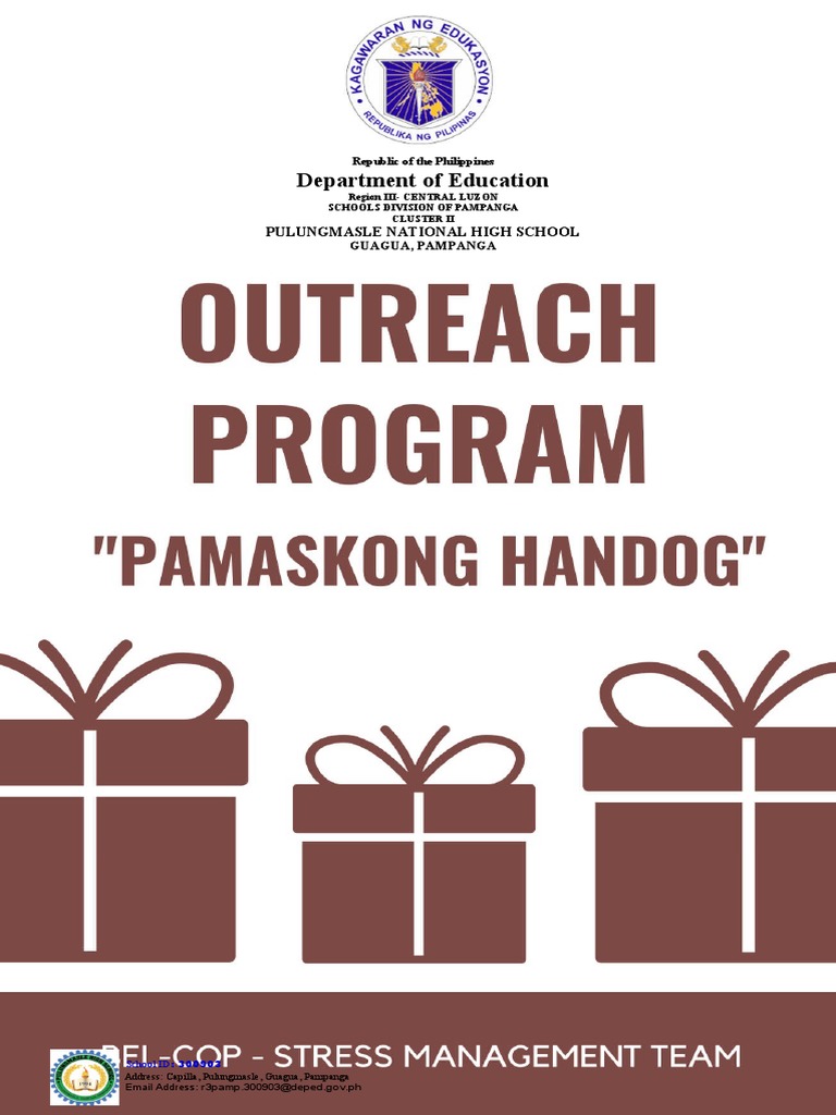 Department of Education: Pulungmasle National High School | PDF ...