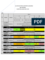 Jadwal Kegiatan Belajar Mengajar