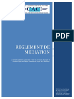 RCI Reglement Mediation CACI