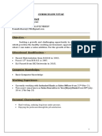 Dharmender Singh: Curriculum Vitae