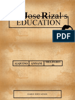 Ose Izal S R: Education