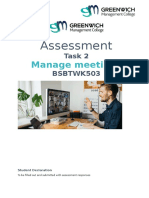 BSBTWK503 Assessment Task 2 Ing Orn 52709