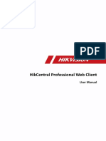 Hik-Central Web - Client - User - Manual - 1.6