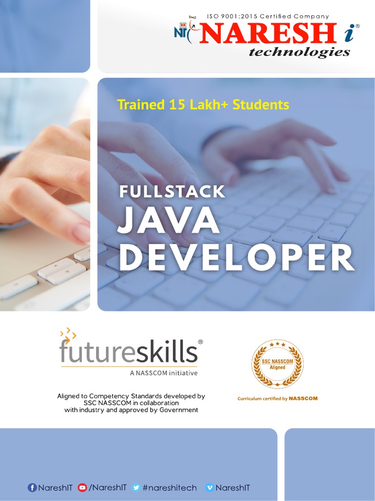 Full Stack Java Developer Training in Naresh I Technologies | PDF
