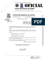 Primeira alteração do protocolo do Consórcio do Oeste da Bahia