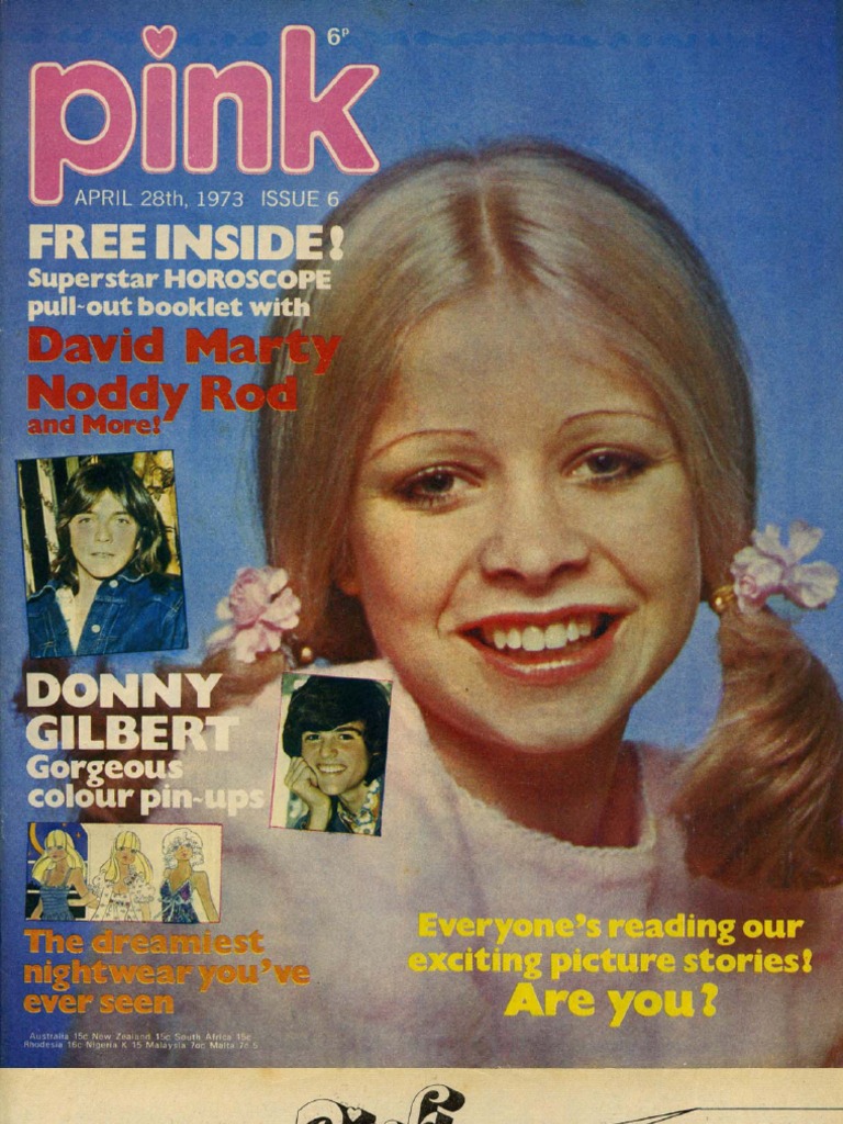 Pink (Vintage Teenage) Magazine - Issue 6 - April 28th 1973 | PDF