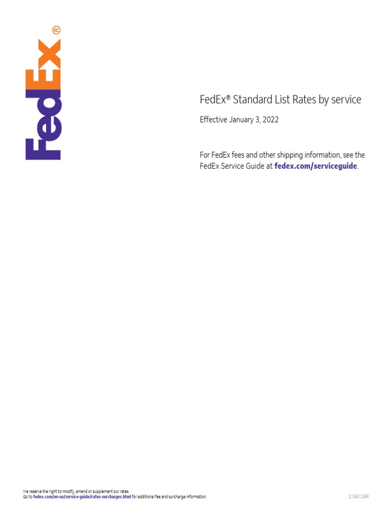 Fedex Same Day Delivery Rte Cards PDF Cargo Fee