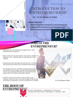 C1 Entrepreneurship Module