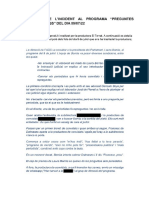 Informe de TV3 Sobre L'incident Al Programa "Preguntes Frequents - FAQS" Del Dia 09/07/22