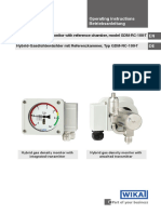 WIKA GDM-RC-100 SF6 Gas Dandeity Monitor