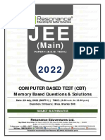 (Main) : Com Puter Based Test (CBT)