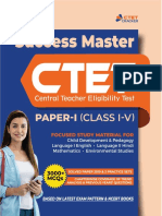 Success Master CTET Paper-I (Class 1-5)