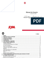 Manual del usuario SYM LV30/25/12W1-EU