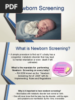 Missouri Newborn Screening Guide | PDF | Clinical Medicine | Diseases ...